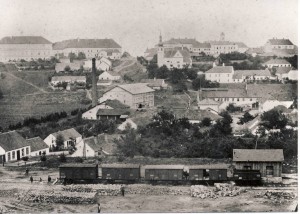 panorama Rosice 1888 